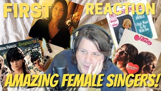 AMAZING FEMALE MARATHON REACTION : Dusty Springfield/Stone Poneys (Linda Ronstadt)Joan Baez/Heart
