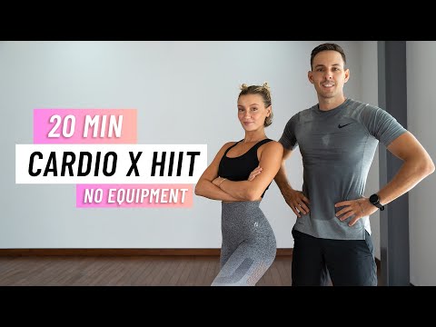 20 MIN CARDIO HIIT Workout for Fat Burn (Full Body, No Equipment, No Repeats)
