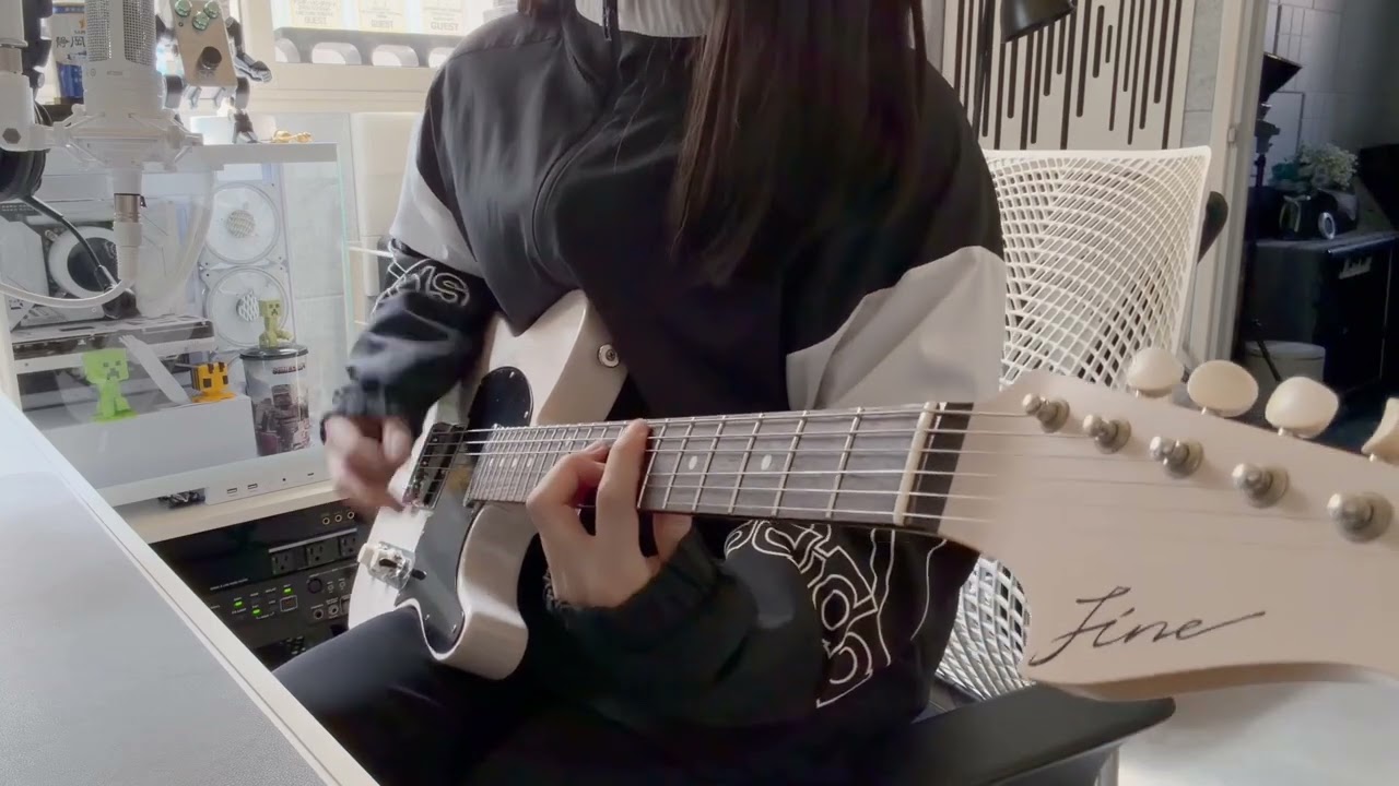 かっこいいギターが完成しました！New Fine TL # 13
