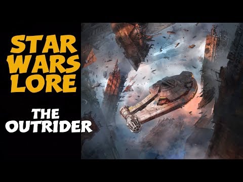 The Outrider, almost as well known as the Falcon | Star Wars Starships