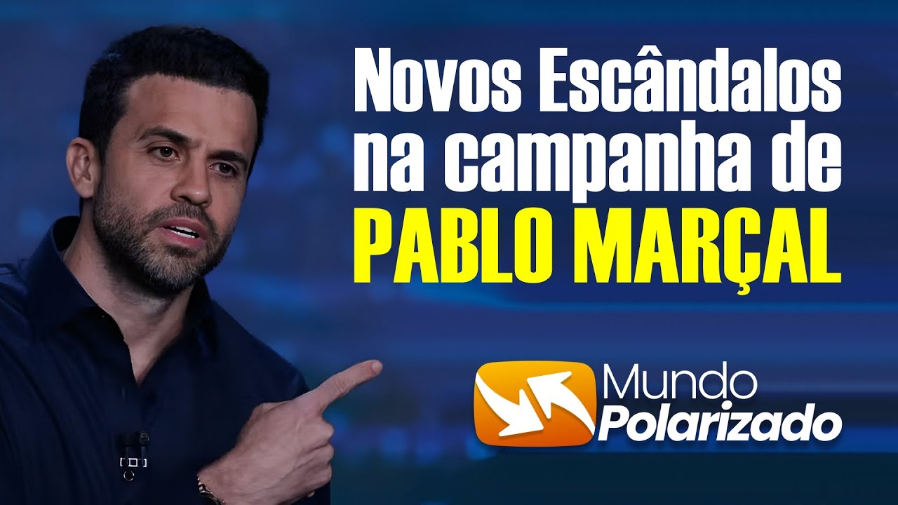 🔴 URGENTE - Novos Escândalos no campanha de PABLO MARÇAL