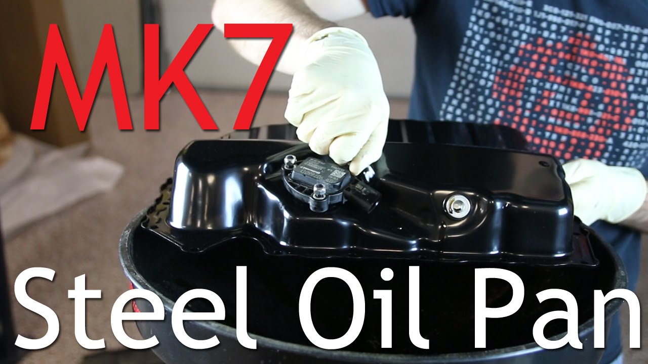 MK7 Steel Oil Pan DIY Install Video