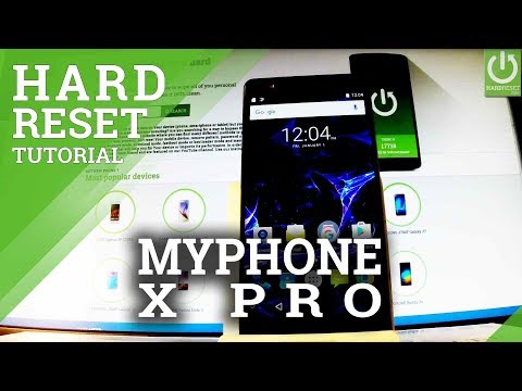 Hard Reset myPhone X PRO - Bypass Screen Lock / Restore Factory Settings