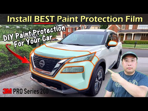How To Install BEST Paint Protection Film (3M PPF) For Your Car | Nissan Rogue 2021+