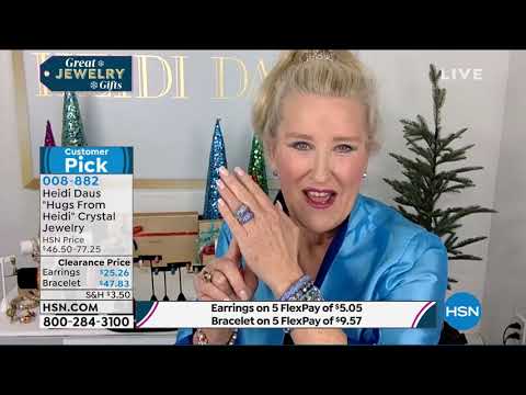 HSN | Heidi Daus Fashion Jewelry Gifts - All on Sale 11.17.2020 - 02 PM