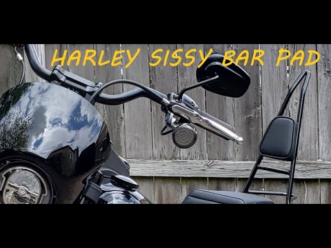 Drag Specialties Sissy Bar Pad - Harley Low Rider S