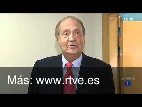 The king: "I'm very sorry. I made a mistake. It won't happen again."