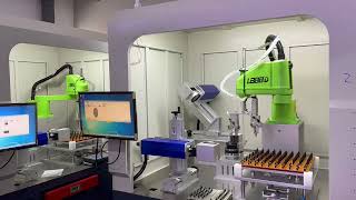 “4-Axis Industrial Robot for Hardware Loading & Unloading | Smart Material Handling Demo”