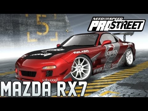 NEED FOR SPEED PROSTREET SPEEDPAINT - Mazda RX7 (FullHD) / Lets Play NFS ProStreet