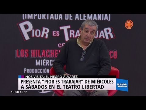 Negro Álvarez presents "Working is Worse"