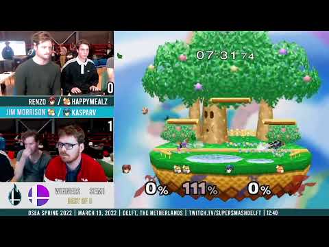 DSEA Spring '22 - Renzo / Happymealz Vs. Jim Morrison / KasparV - Winners Semis