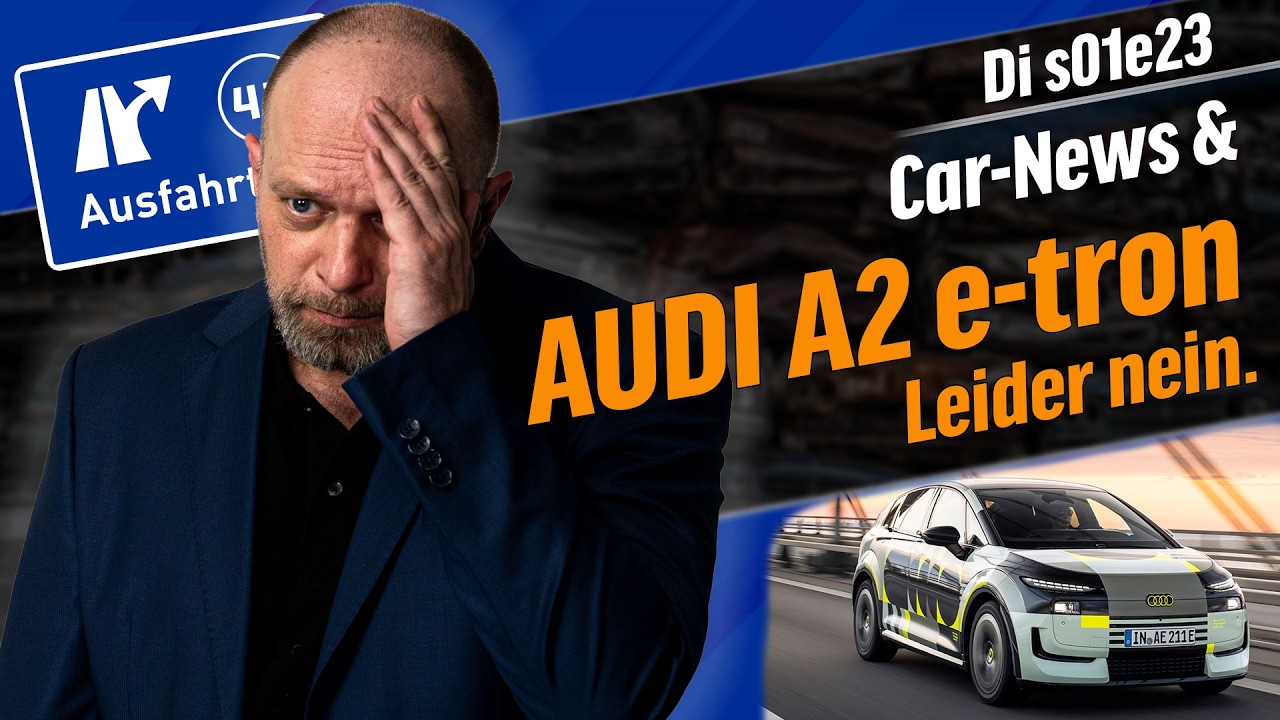 Audi A2 e-tron - ein unpassender Name. Car-News | Ausfahrt.tv Show s01e23