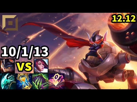 Rumble Top vs Fiora - KR Challenger | Patch 12.12