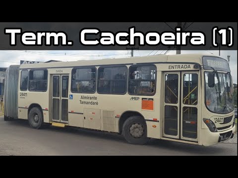 Term. Cachoeira (1) - Ônibus urbano em movimentação em Almirante Tamandaré - Paraná AMEP