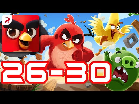 Angry Birds Journey Levels 26-30 Full Walkthrough Gameplay Tutorial Playthrough Part 4 (iOS/Android)
