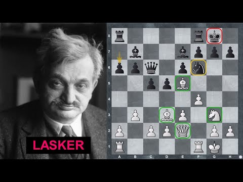 STUDY THE CLASSICS #2: Attacking lesson with Emanuel Lasker