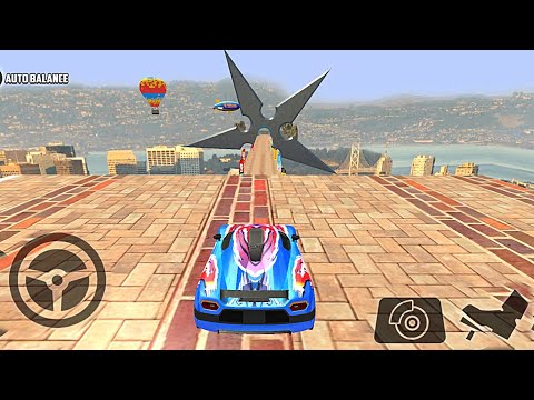 Impossible Stunt Car Tracks 3D - New Challenge Mode Updated Driving Stunts #38 - Android Gameplay