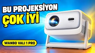 Ev Sineması Kurmak İsteyenler MUTLAKA İzlesin! Wanbo Vali 1 Pro Detayl