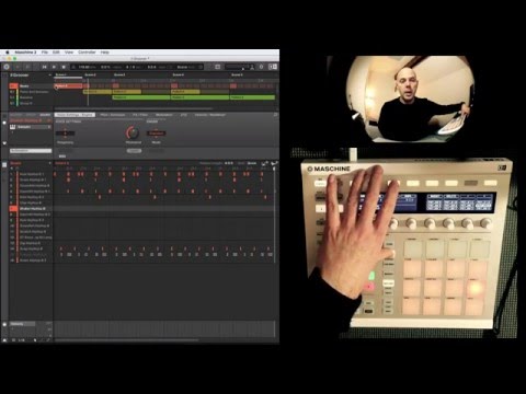 Maschine - How To Structure an idea using Scene + Pattern
