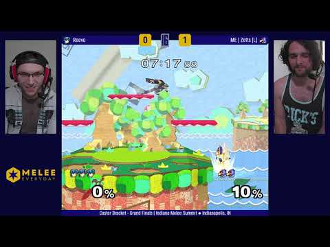 Indiana Melee Summit 2019 - Reeve (Marth) vs ME | Zetts (Falco) - Caster Bracket - Grand Finals