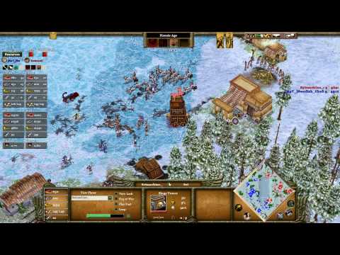 Swedish Chef vs Shini on Ghostlake - Age of Mythology The Extended Edition