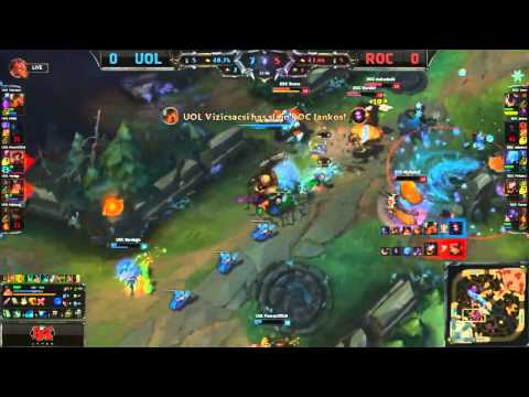 LCS EU 2015 Summer Quarterfinals UOL VS ROC GAME 1 highlight