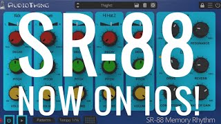 Video thumbnail for AudioThing SR-88 Memory Rhythm Drum Machine // Now on iOS! // Walkthrough & Review by Gavinski’s Tutorials
