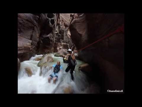 Wadi Mujib | Canyoning the River Arnon | 'Travel' 2015 | Jordan 🇯🇴