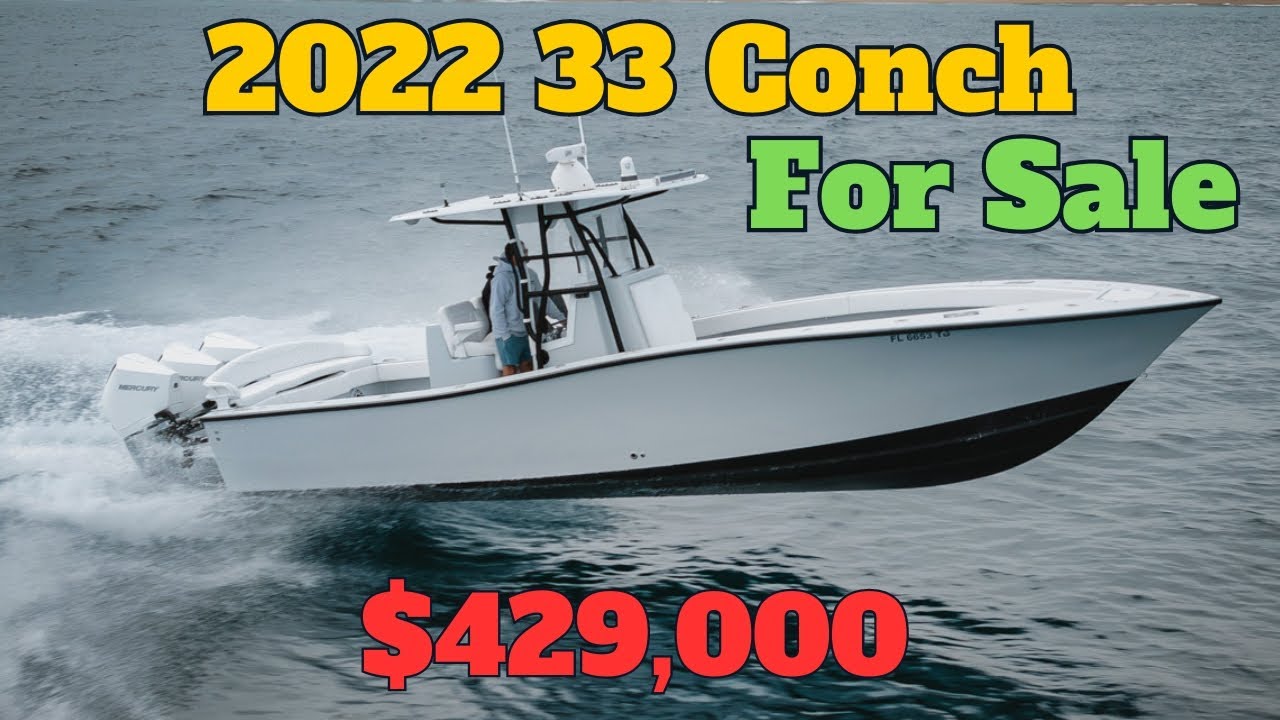 2022 33 Conch Center Console Fishing Boat - Review