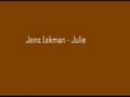 Jens Lekman - Julie