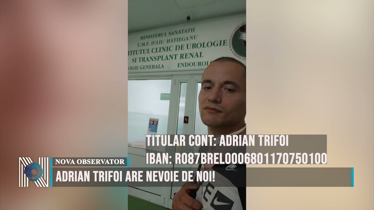 Adrian Trifoi are nevoie de noi!