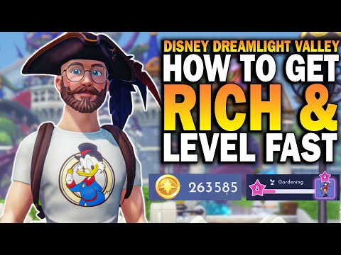 , title : 'Disney Dreamlight Valley - How To GET RICH & LEVEL FAST! Dreamlight Valley Money Guide'