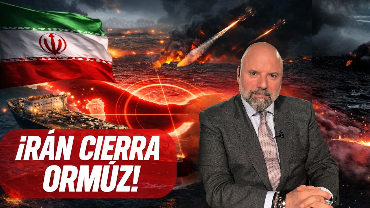 ¡IRÁN CIERRA ORMUZ!