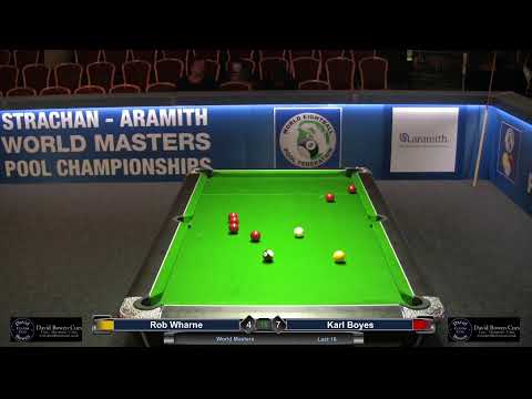 2019 World Masters - Last 16 - Rob Wharne v Karl Boyes