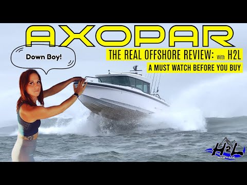 AXOPAR 37 XC 1st TRUE Offshore Full Review - How does Axopar handle rough seas?! by Howe2Live 2022