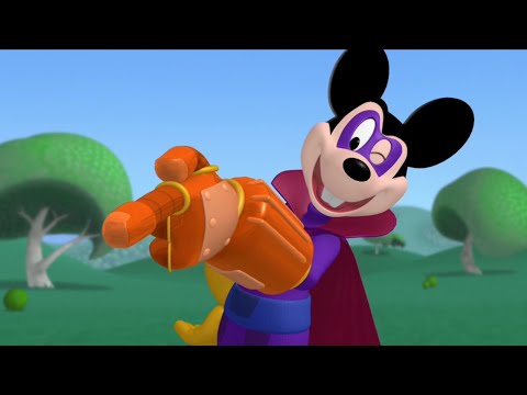 Mickey Mouse Clubhouse but only the scenes with Mortimer Mouse