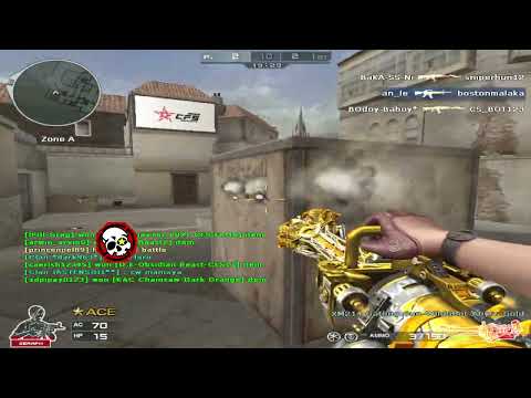 CROSSFIRE PHILIPPINES XM214 GATLING GUN WILDSHOT ABYSS GOLD GAMEPLAY