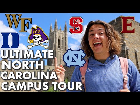 Touring Every North Carolina College So You Don't Have To | (Duke, UNC, NC State, Etc.)