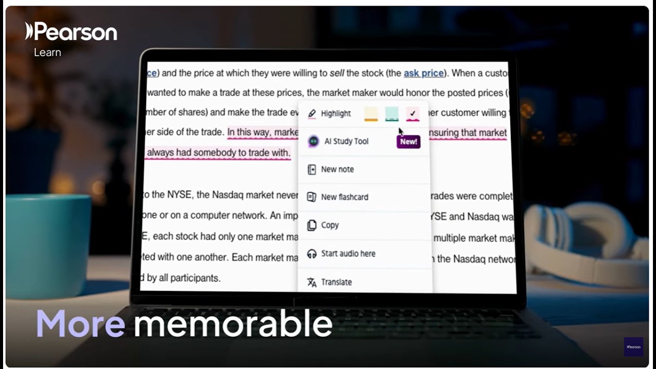 Study Your Way, Anywhere | Unlock More Flexibility with Pearson eTextbooks
