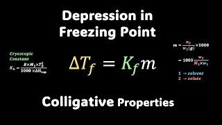 Depression in Freezing Point | Solutions | Grade 12 | Chemistry | Khan Academy