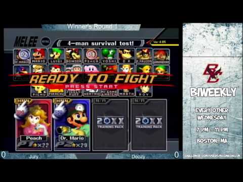 BC Biweekly 2: Winners Round 2 - Jury (Peach) vs. Doozy (Dr. Mario)