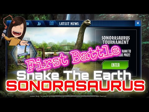 Sonorasaurus | All Herbivores Tournament | Jurassic World The Game | Hatchling League