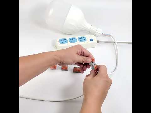 Universal household simple quick connection flexiblehard wire terminal PCT universal wire connector