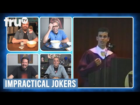 Impractical Jokers: Dinner Party - See the Guys at Their High School Graduation (Clip) | truTV