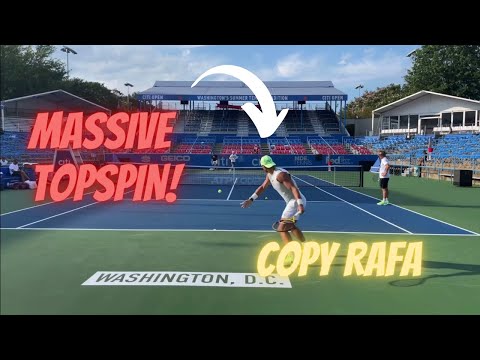 How You Can Hit Your Forehand With Massive Topspin Like Rafael Nadal