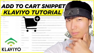 Klaviyo Tutorial 2021: How To Install "ADDED TO CART" Event to Shopify