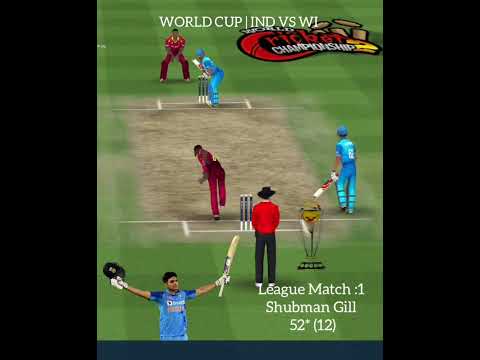 Shubman Gill 🔥 52* (12) | Cricket World Cup 2024...