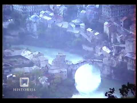 Ekskluzivno / Nikada viđeni video rušenja Starog mosta u Mostaru