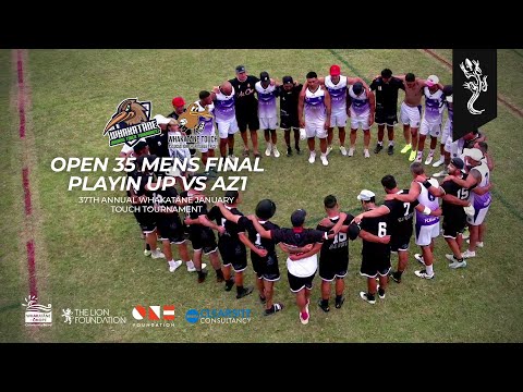 Open 35 Mens FINAL - PLAYIN UP vs AZ1 - Round Robin - Whakatāne January Touch Tournament 2025