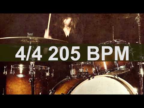 🔴 205 BPM Alternative Drums Metronome